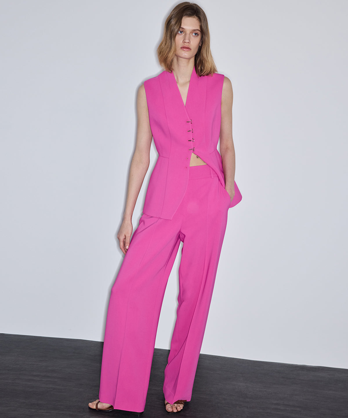 Wide-Leg Trousers