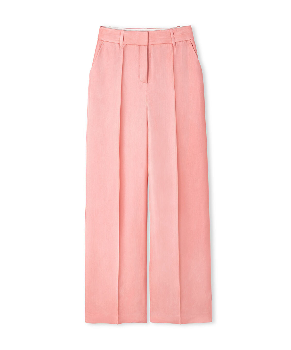 Zoomed Wide-Leg Viscose Trousers