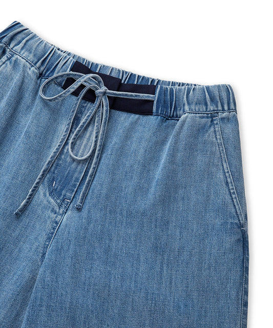 Contrast Waistband Jeans