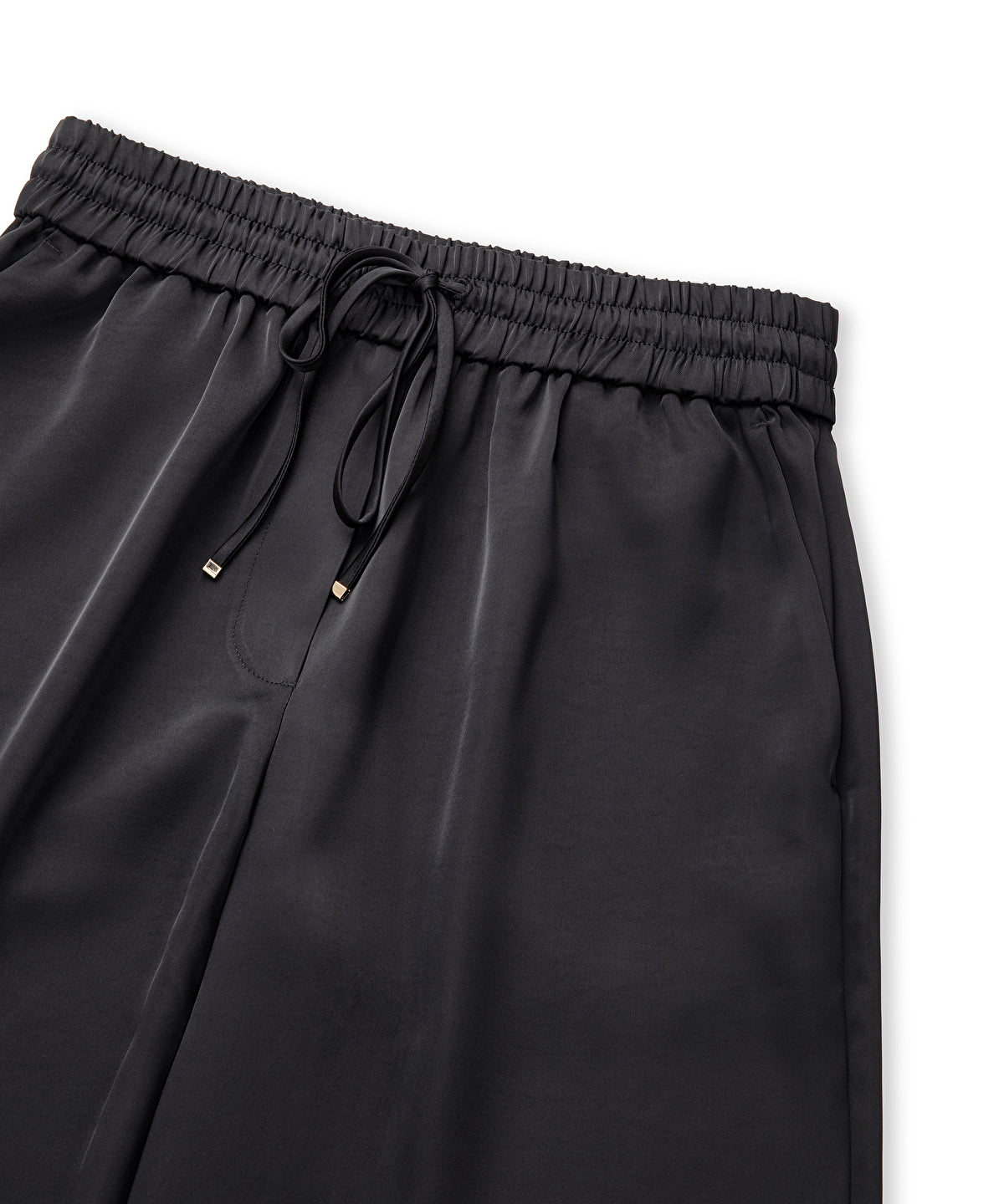 Satin Wide Leg Trousers 