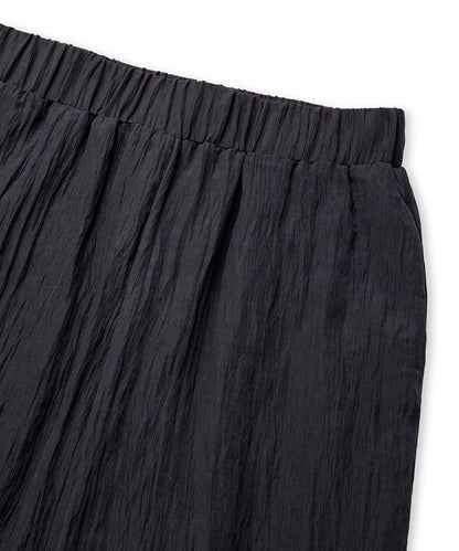 Crinkle-Effect Trousers 