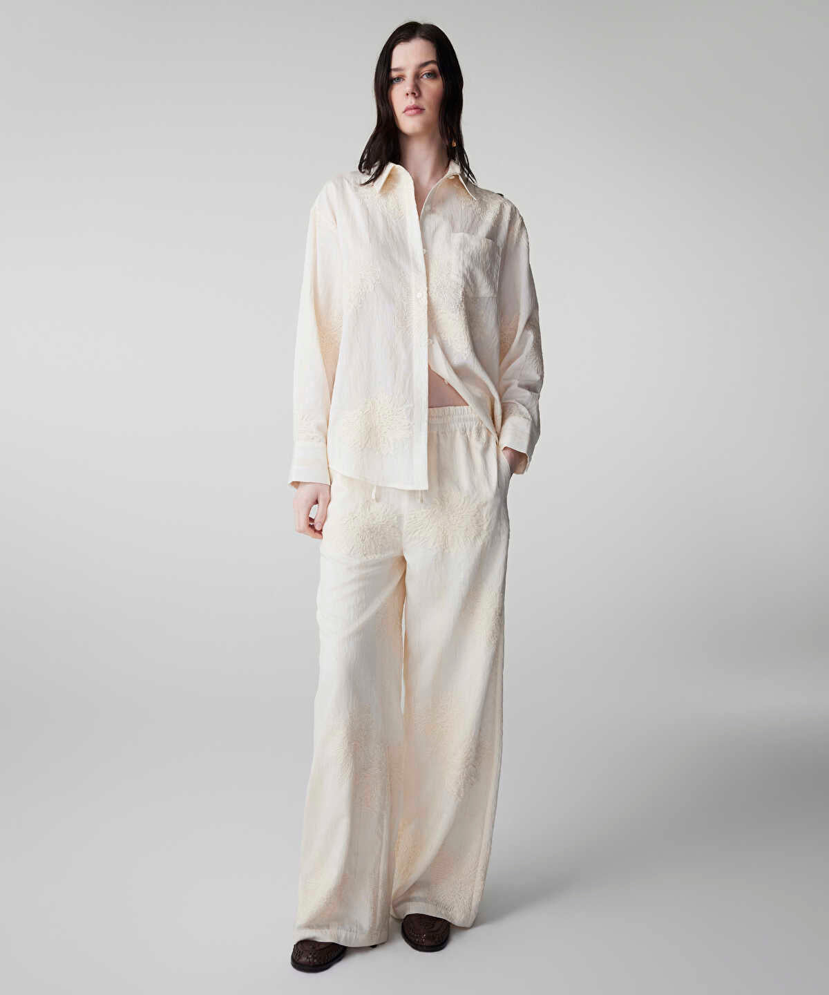 Embroidered Trousers
