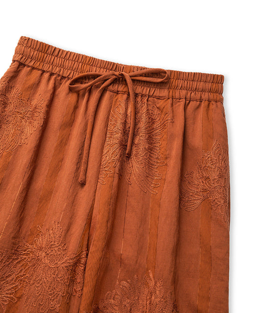 Embroidered Trousers