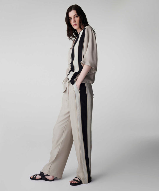 Color-Block Trousers 