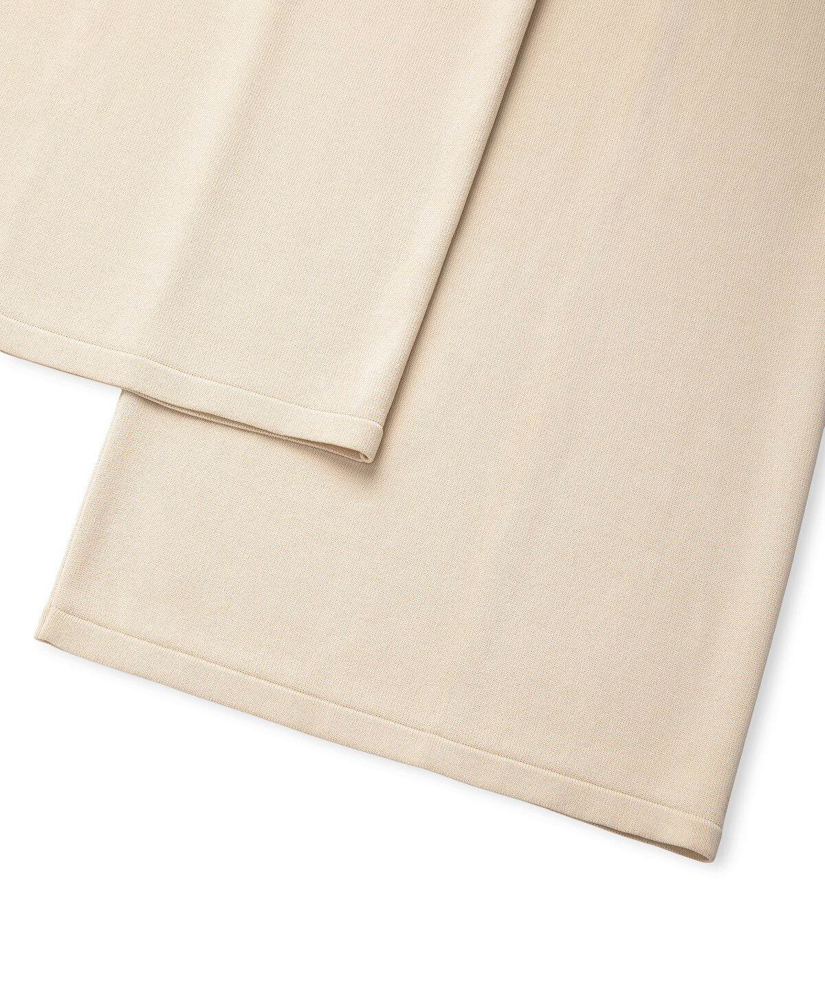 Zoomed Wide Leg Knit Trousers