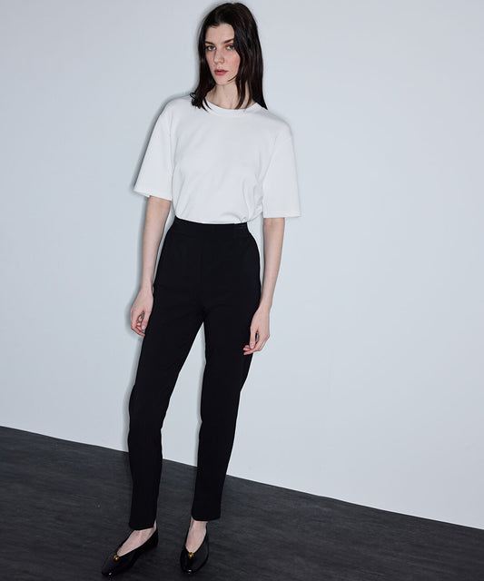 Trousers with Lurex Thread