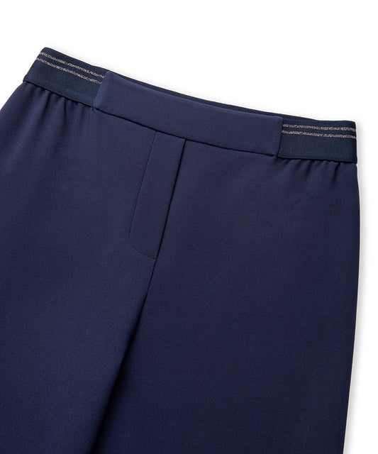 Trousers with Lurex Thread