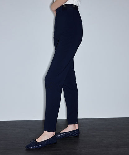 Trousers with Lurex Thread