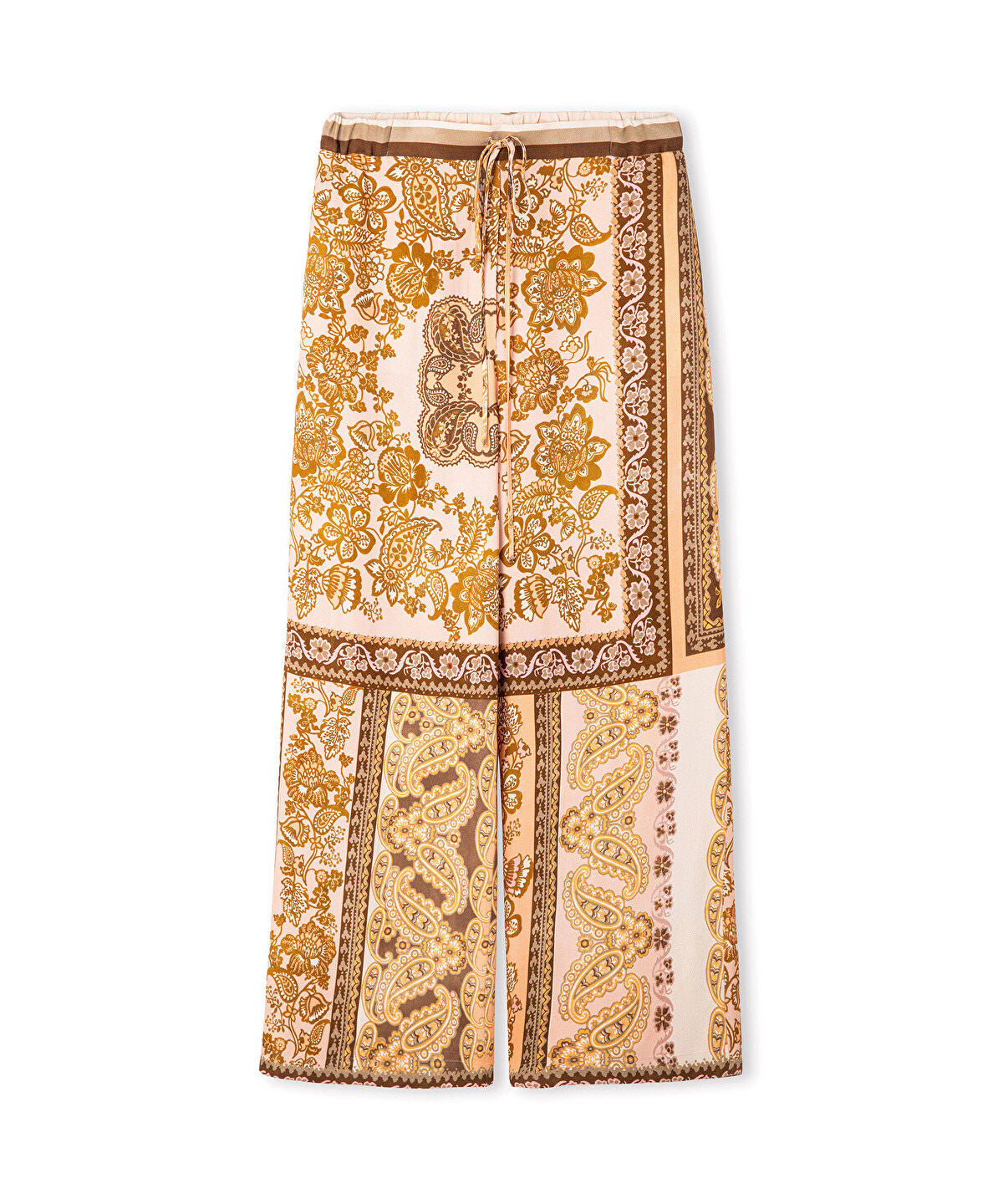 Zoomed Printed Viscose Trousers