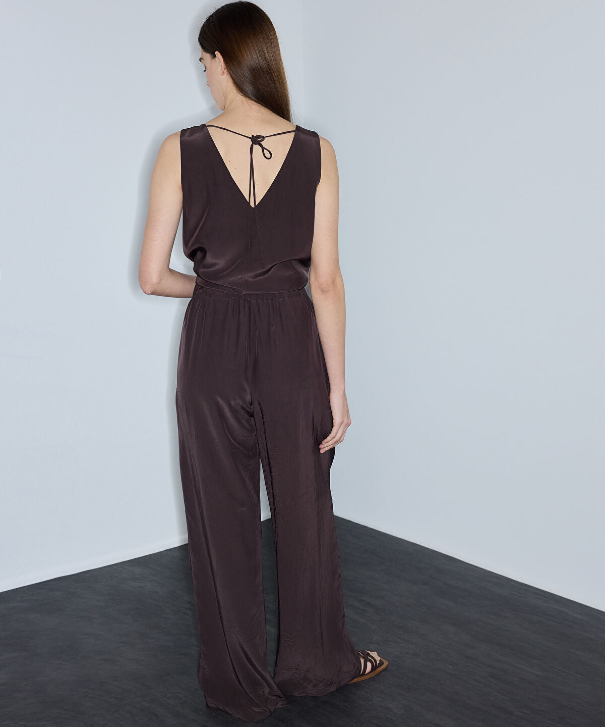 Embellished Viscose Trousers