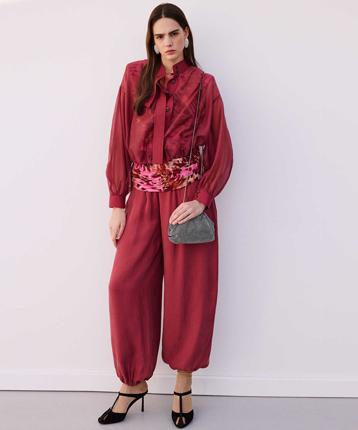 Balloon Fit Trousers