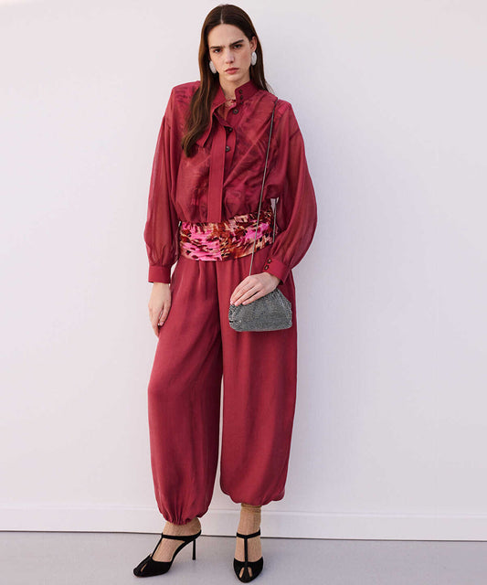 Balloon Fit Trousers