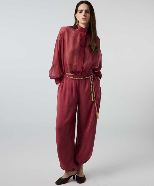 Balloon Fit Trousers
