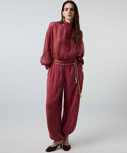 Balloon Fit Trousers