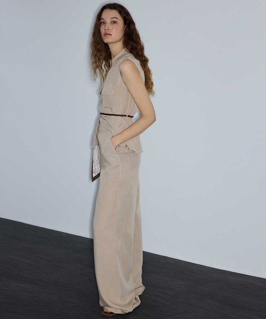 Wide-Leg Trousers