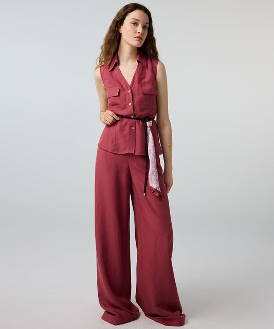 Wide-Leg Trousers