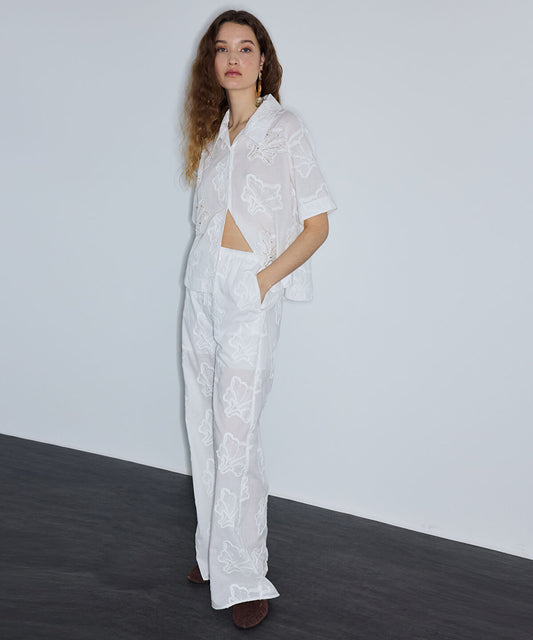 Embroidered Trousers