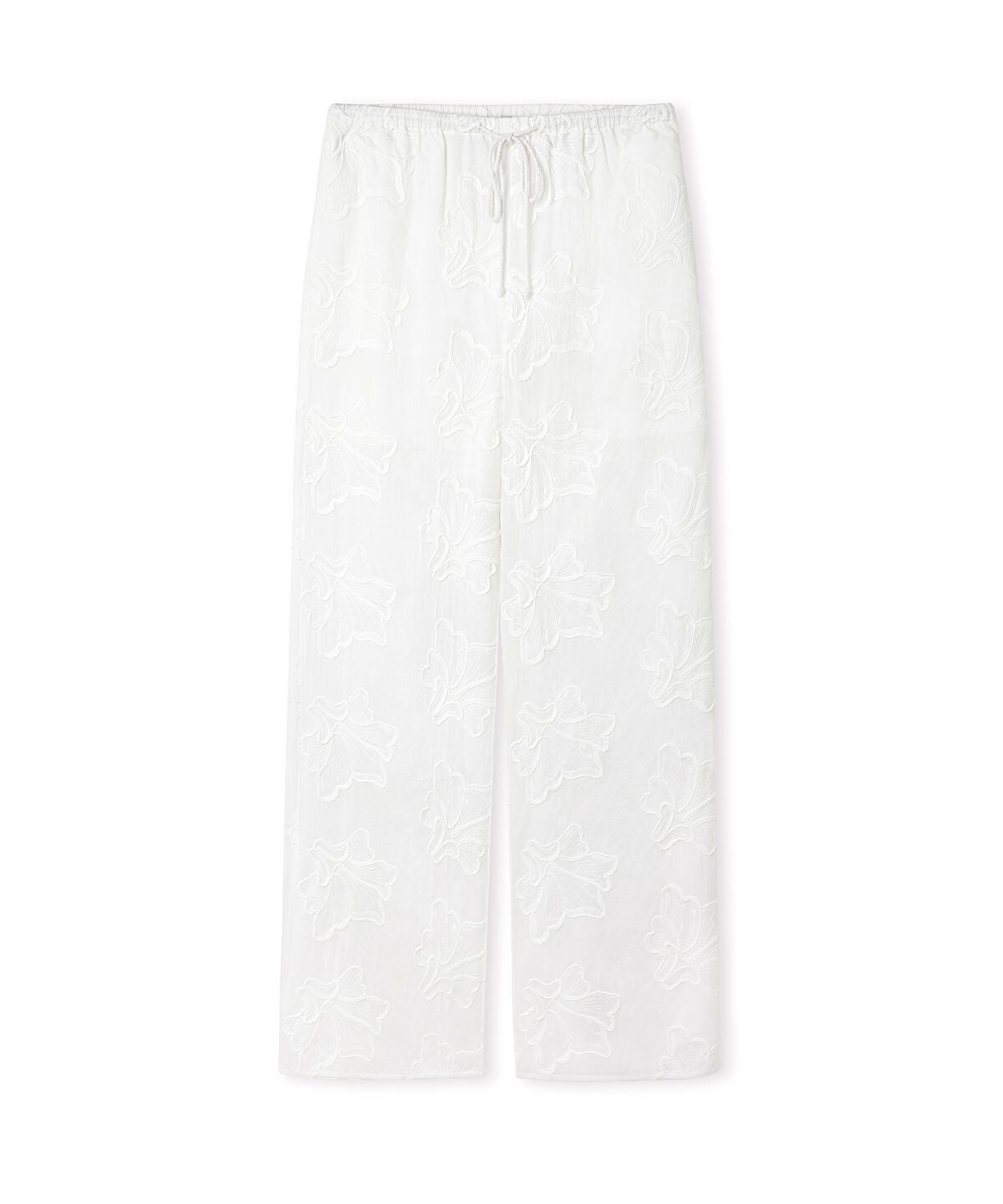 Zoomed Embroidered Trousers