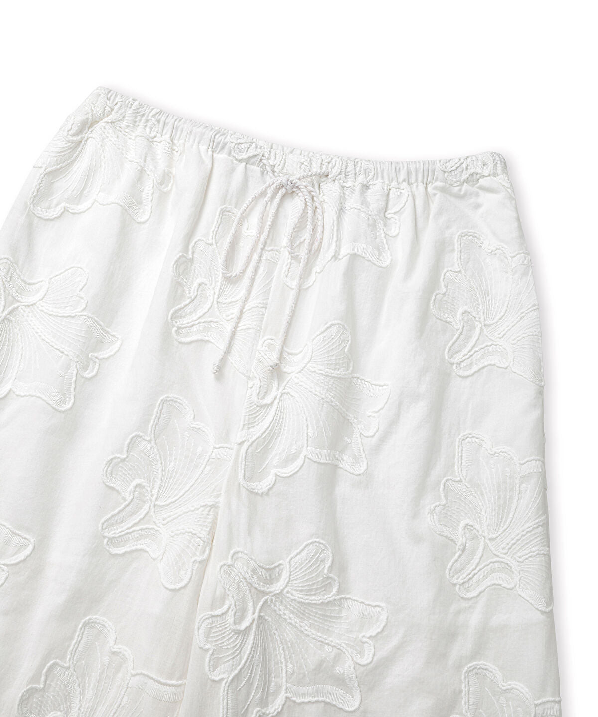 Zoomed Embroidered Trousers