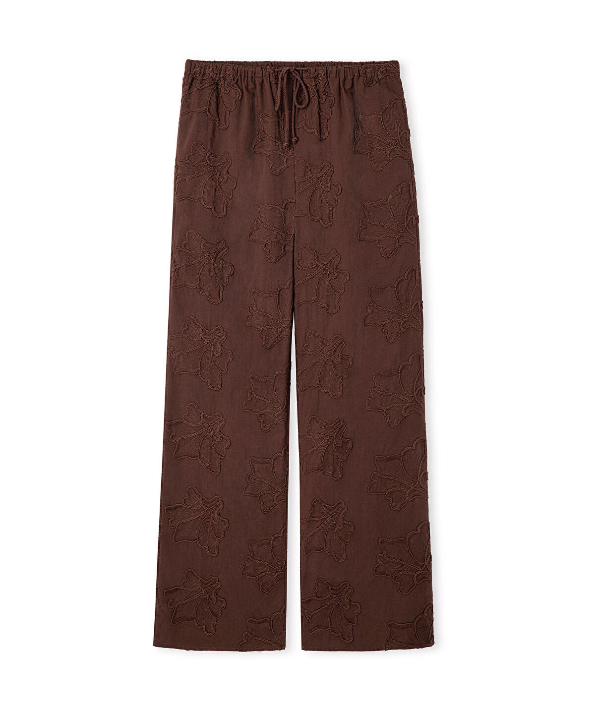 Zoomed Embroidered Trousers