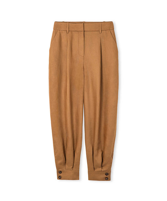 Belted Balloon Trousers
