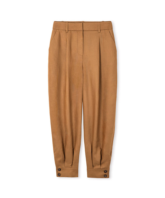 Belted Balloon Trousers