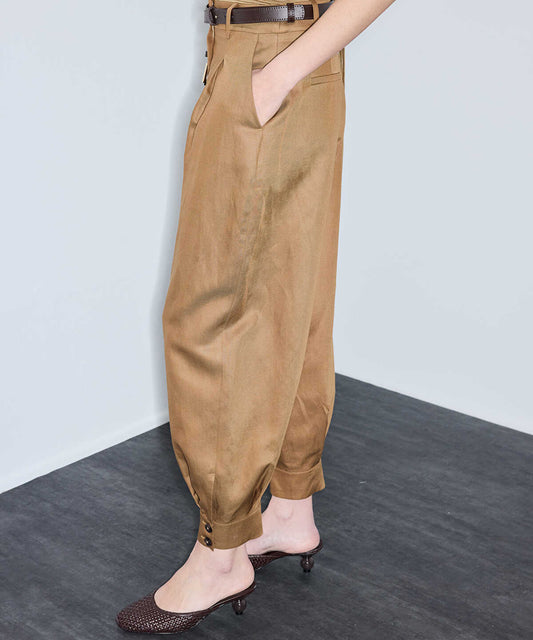 Belted Balloon Trousers