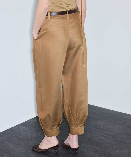 Belted Balloon Trousers