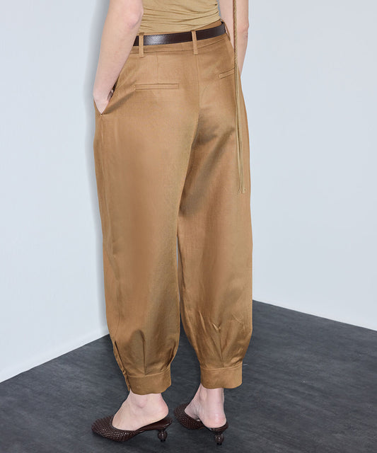 Belted Balloon Trousers