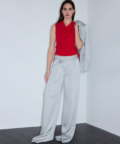 Shiny Tailored Trousers