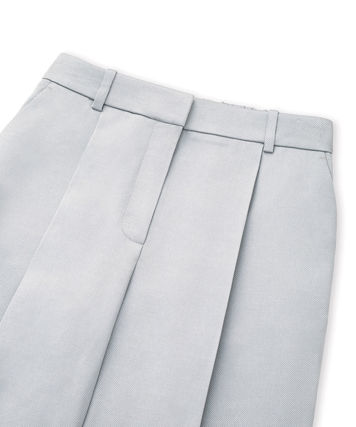 Zoomed Shiny Tailored Trousers