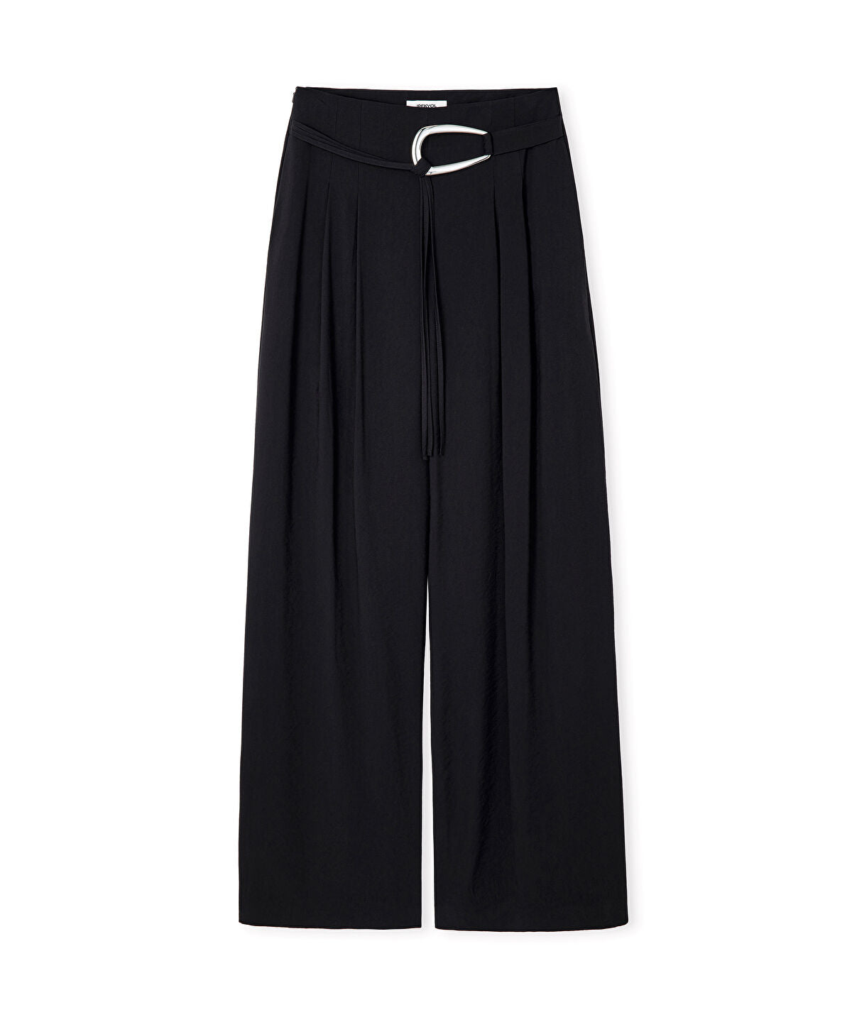Wide-Leg Trousers with Belt