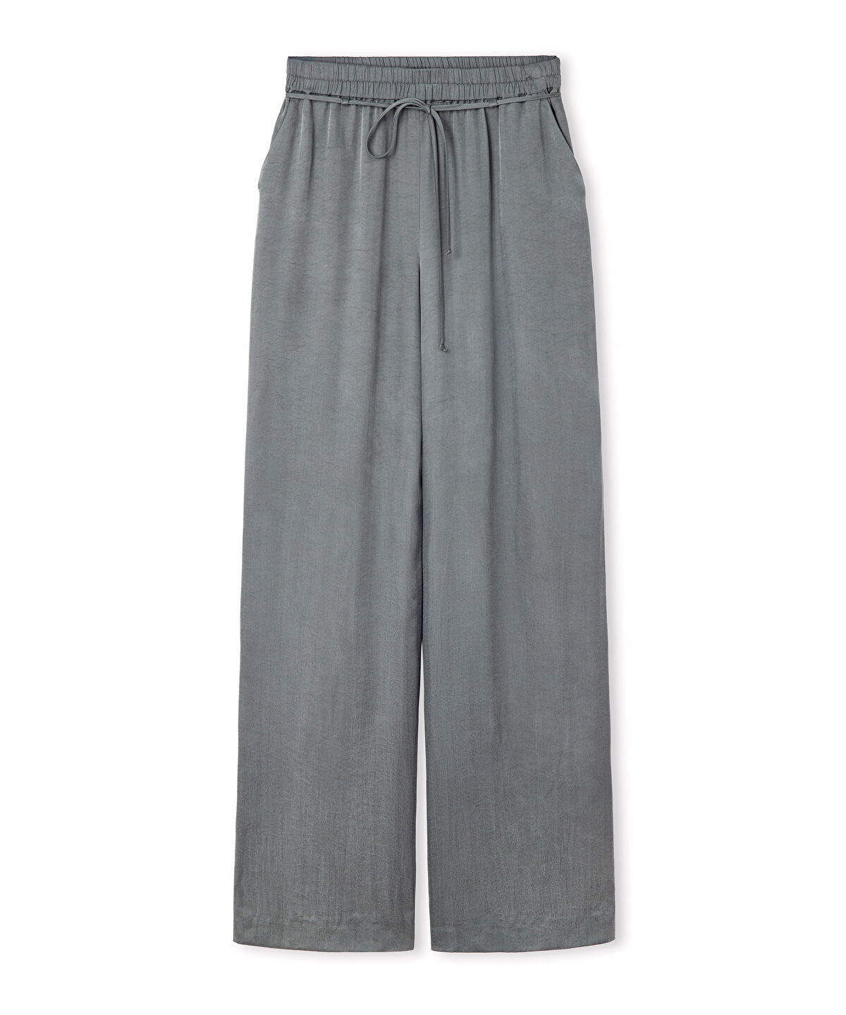 Zoomed Elastic Waist Trousers