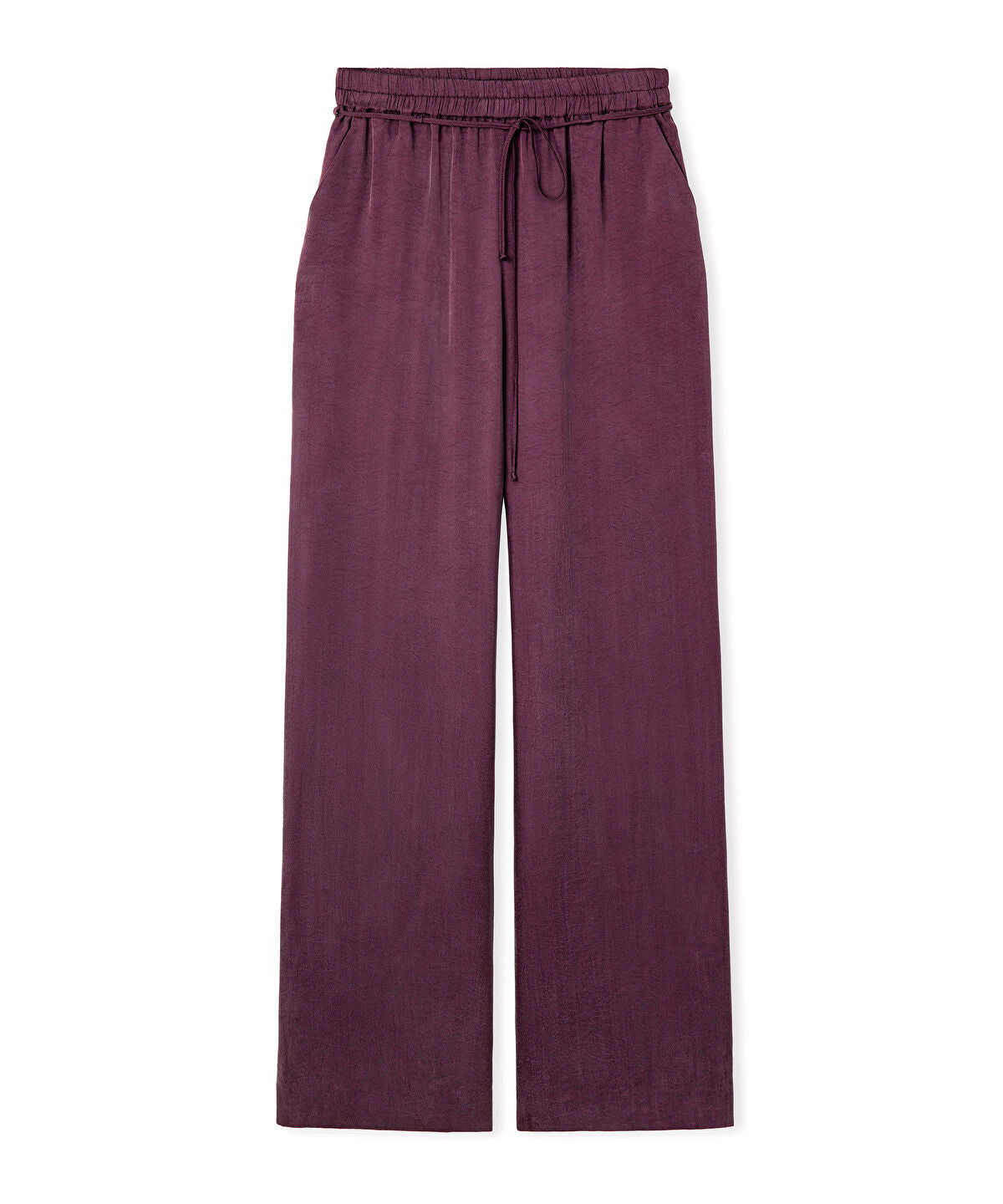 Zoomed Elastic Waist Trousers