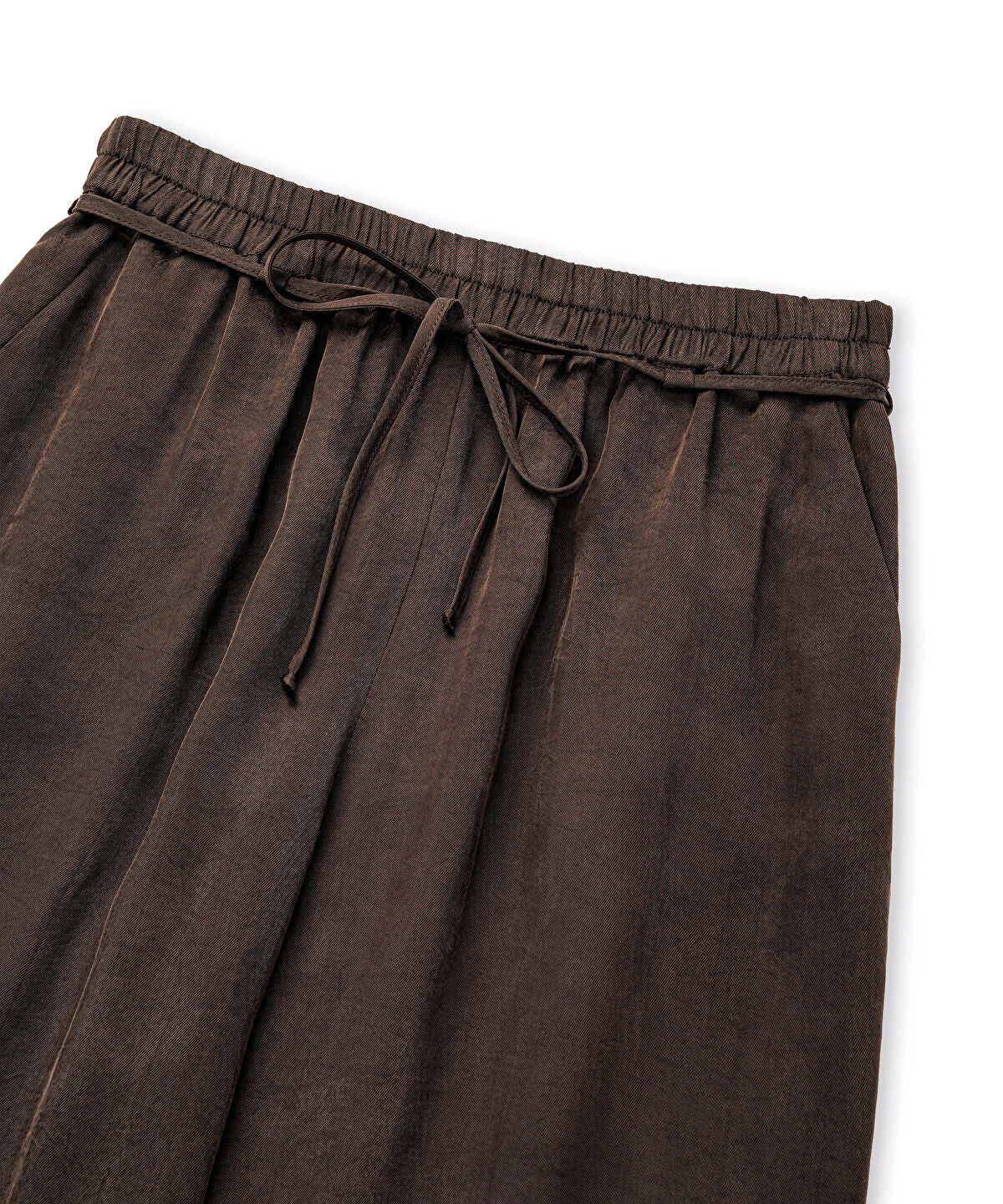 Zoomed Elastic Waist Trousers