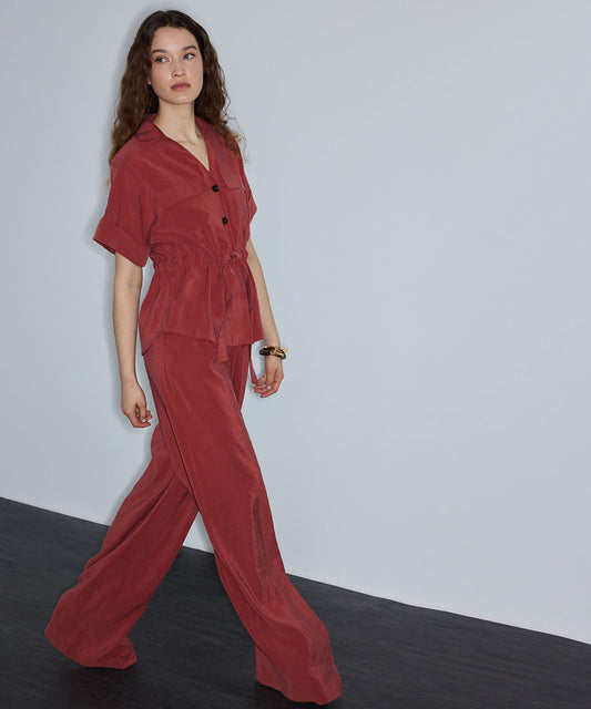 Wide-Leg Trousers