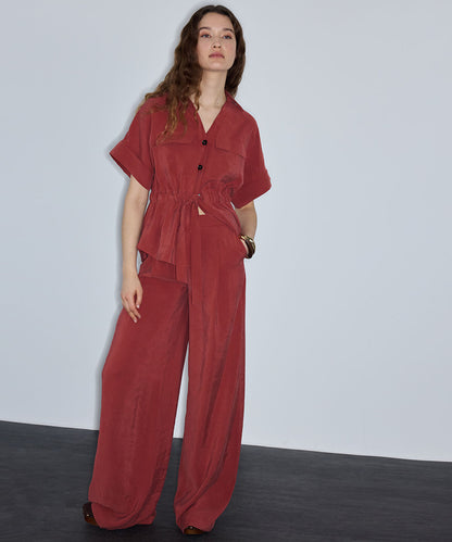 Wide-Leg Trousers