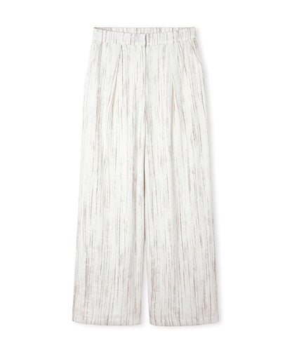 Embellished Wide-Leg Trousers