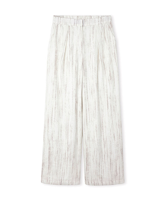 Embellished Wide-Leg Trousers