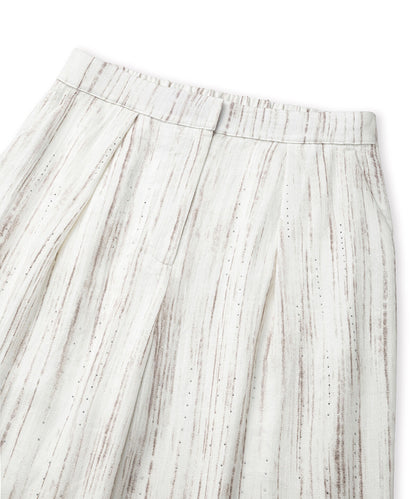 Embellished Wide-Leg Trousers