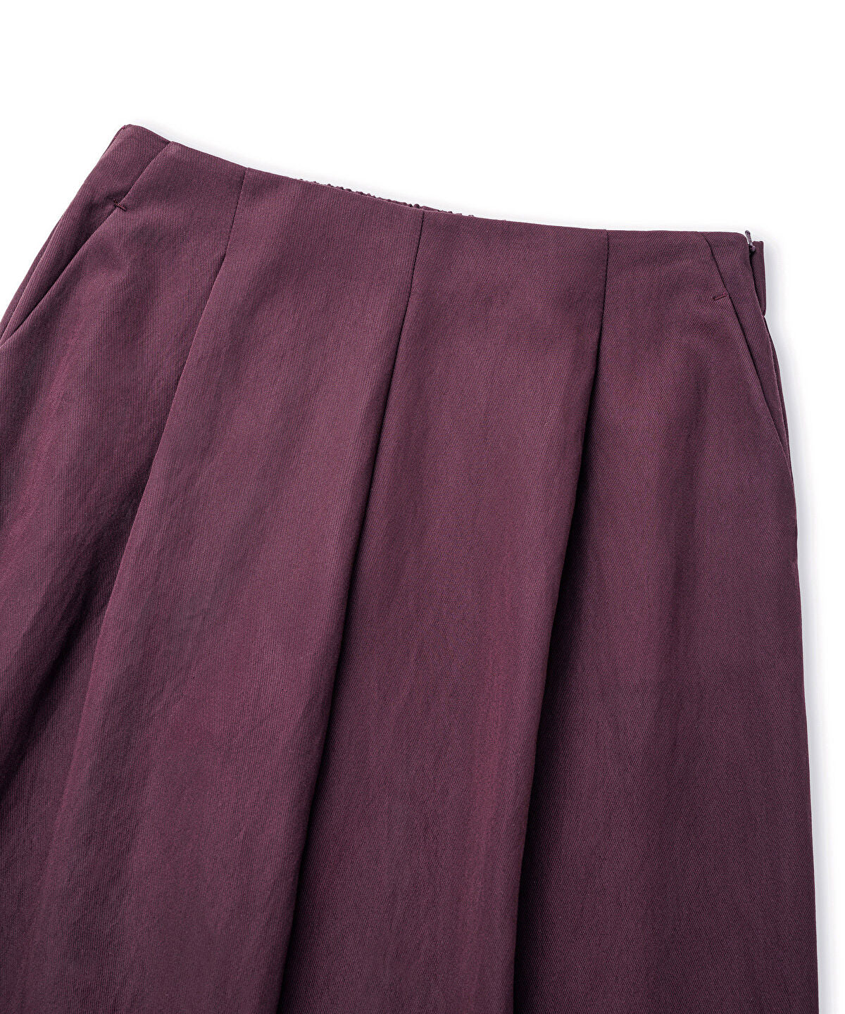 Pleated Wide-Leg Trousers