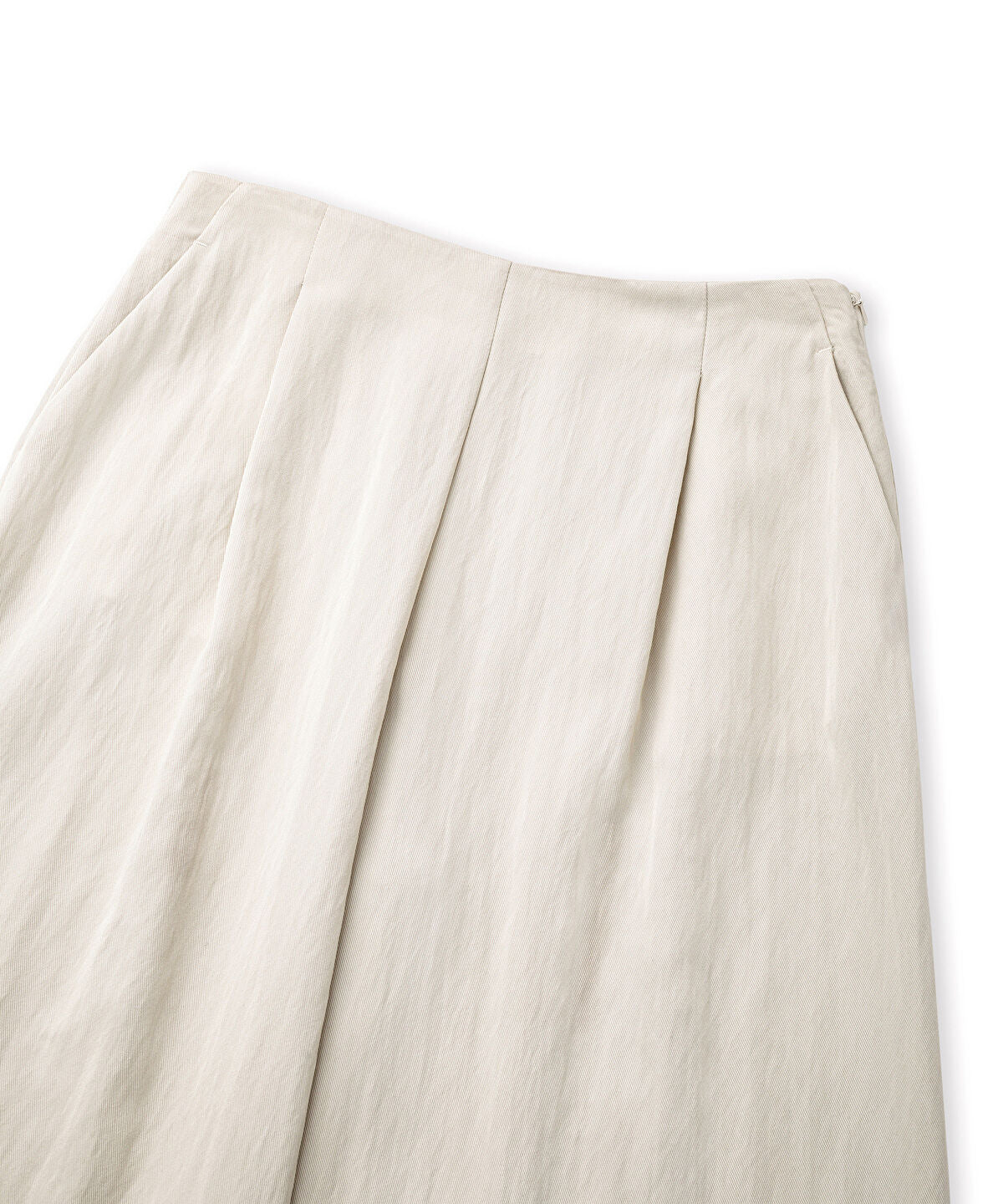 Zoomed Pleated Wide-Leg Trousers