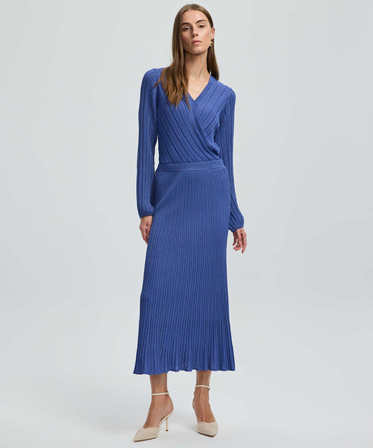 Lurex Knit Skirt