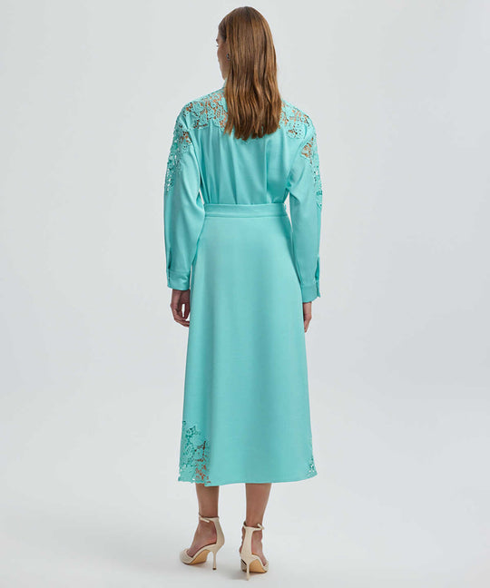 Lace Hem Skirt
