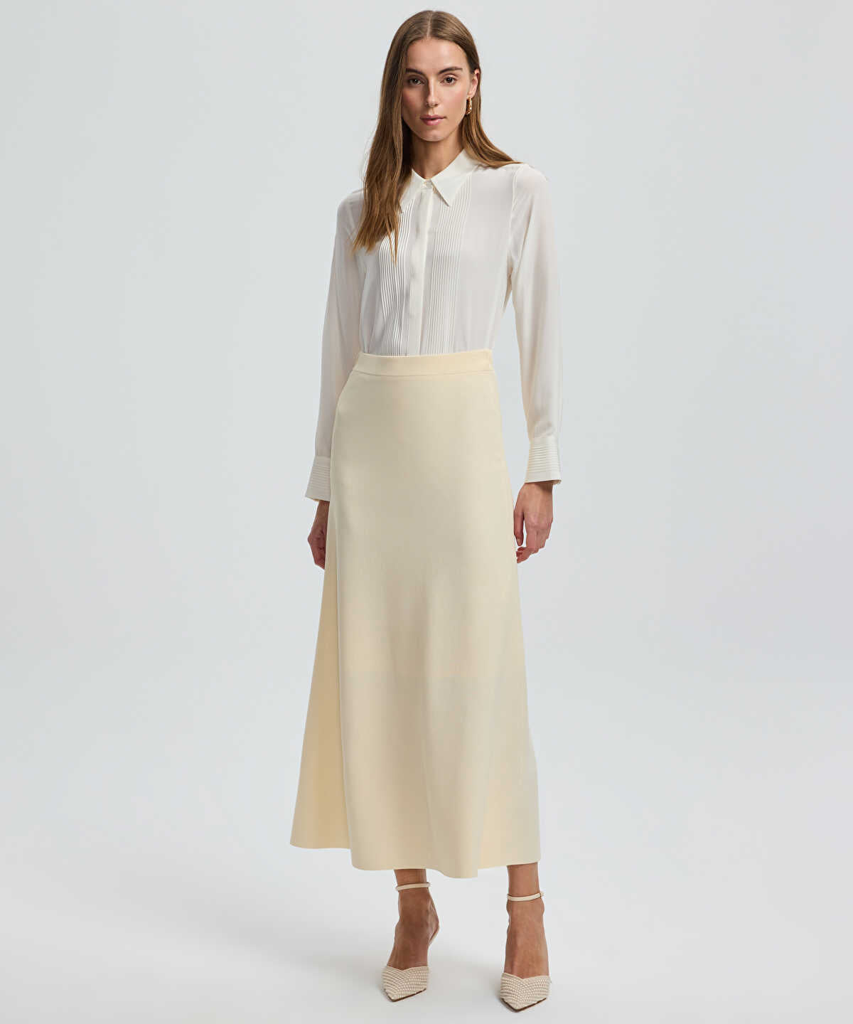 A-Line Knit Skirt