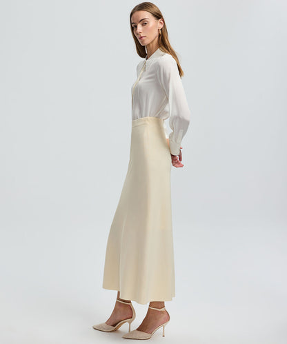 A-Line Knit Skirt