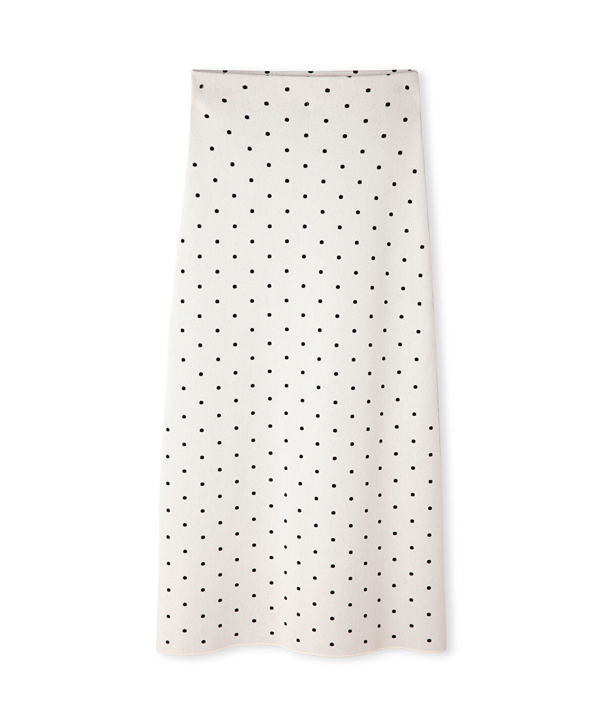 Zoomed Polka-Dot Skirt