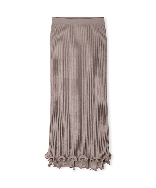 Layered Knit Skirt