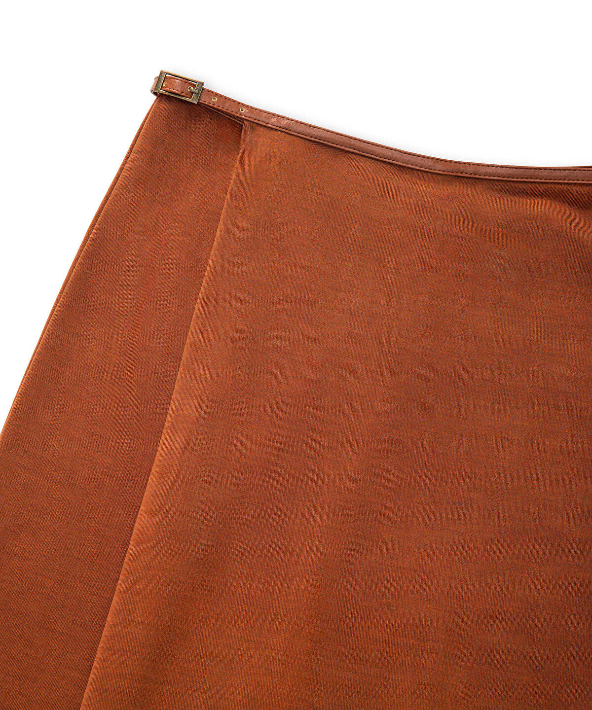 Zoomed Contrast Trim Maxi Skirt