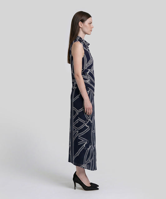 Printed Viscose Skirt